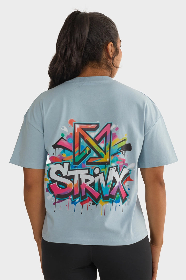 OVERSIZE CHICA STRIVX GRAFITI