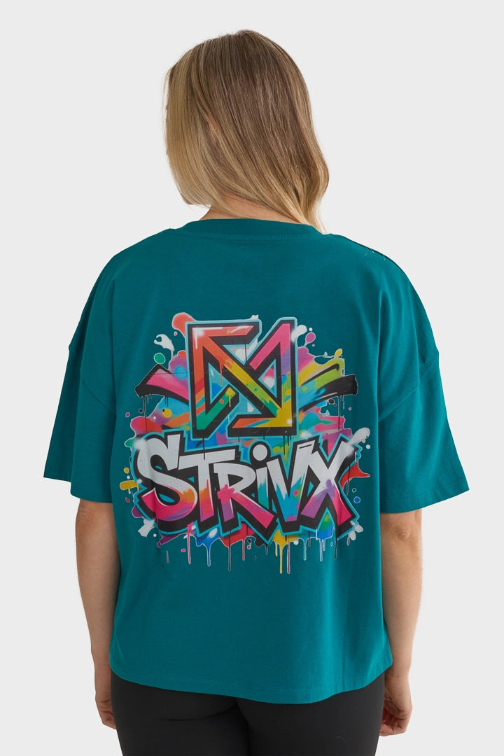 OVERSIZE CHICA STRIVX GRAFITI