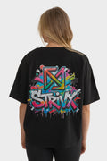 OVERSIZE CHICA STRIVX GRAFITI