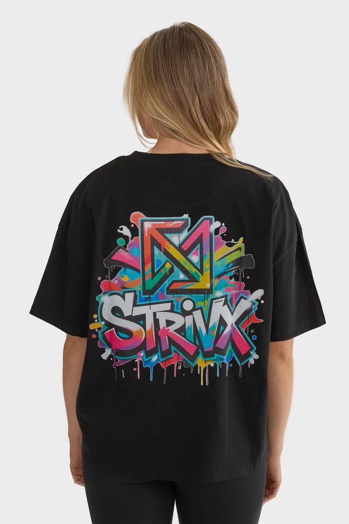 OVERSIZE CHICA STRIVX GRAFITI
