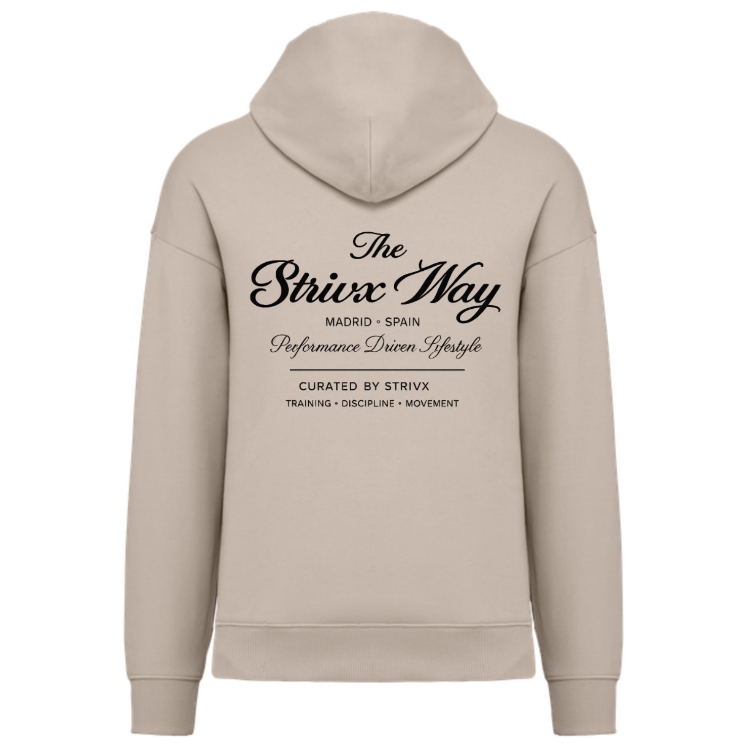 Sudadera Unisex Oversize The Strivx Way