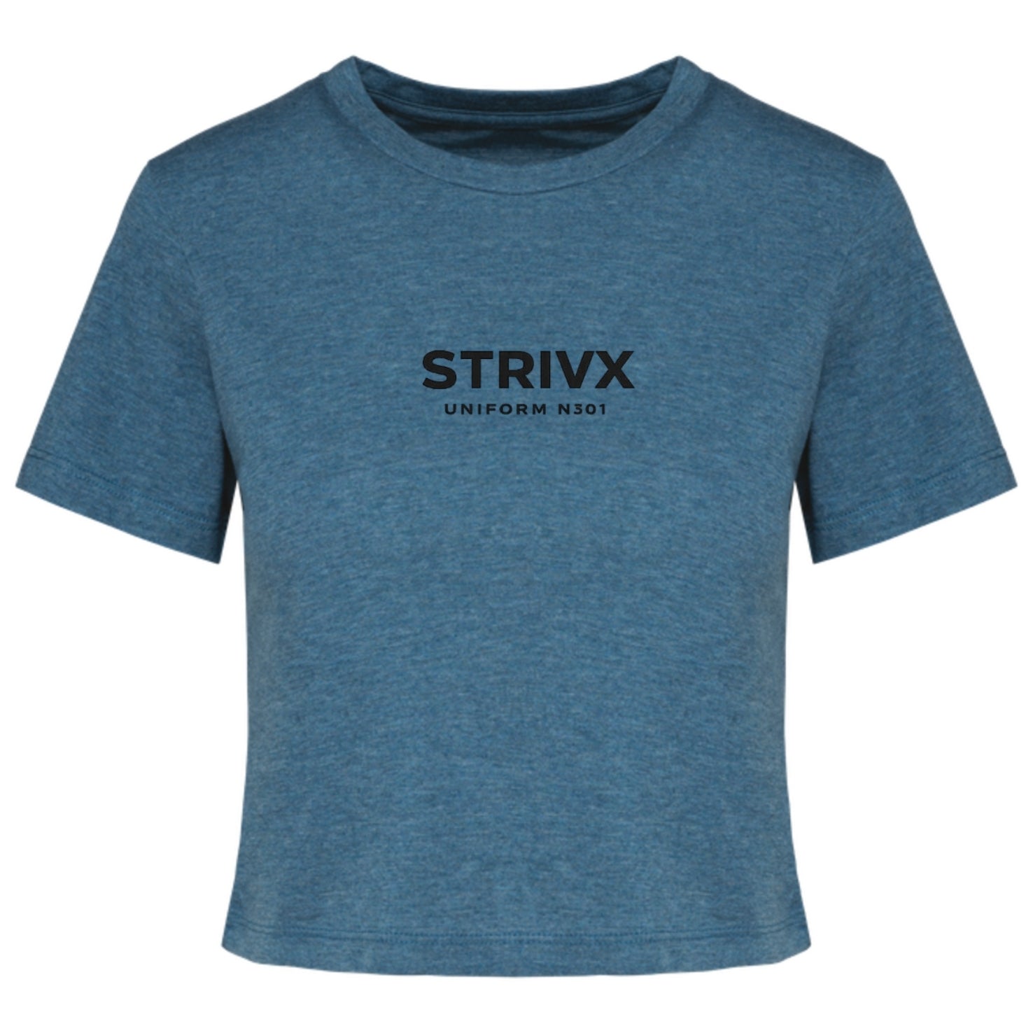 CROP MANGA CORTA TRIBLEND OVERCOME