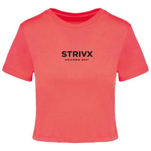 CROP MANGA CORTA TRIBLEND OVERCOME