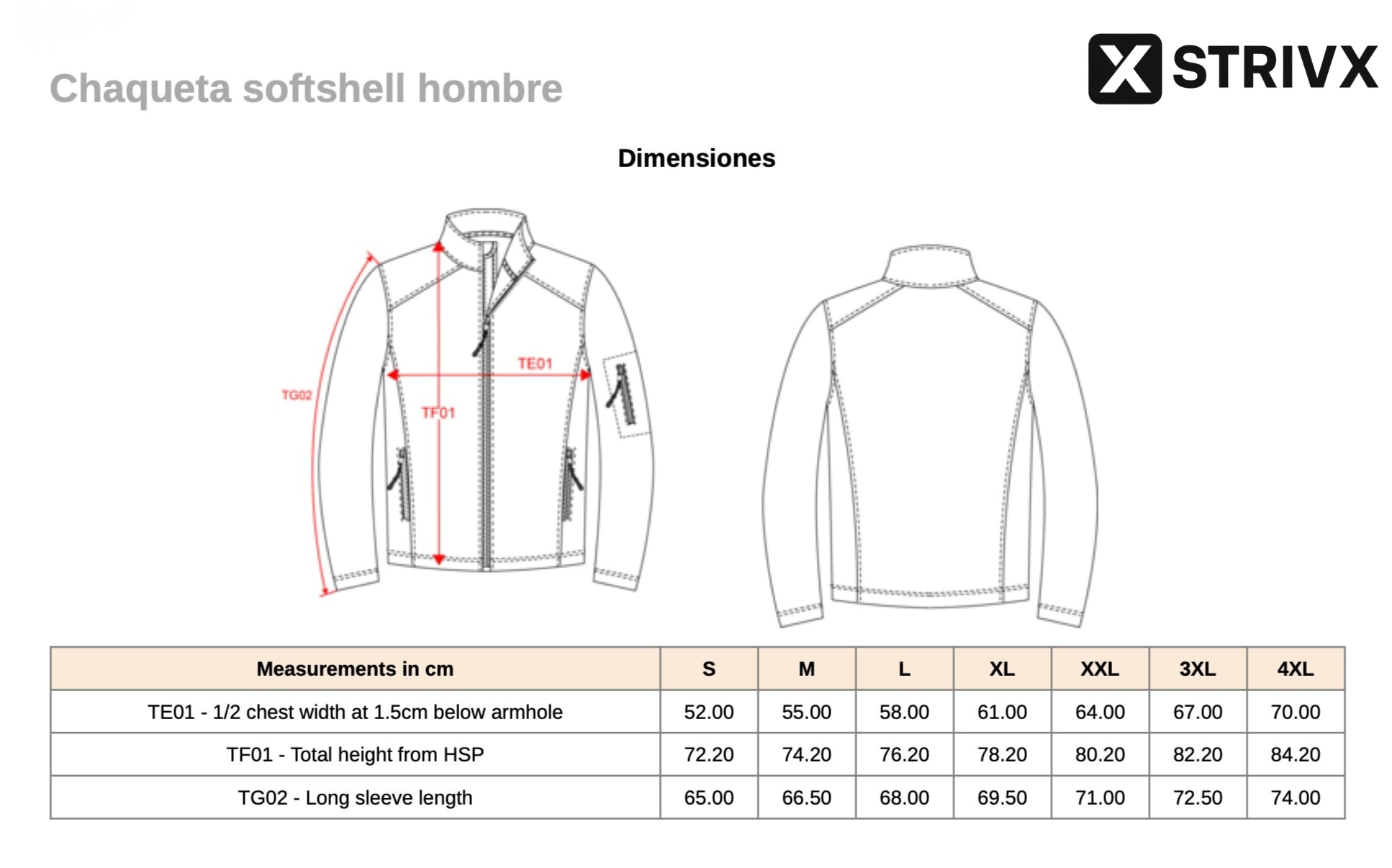 SOFTSHELL STRIVX CHICO