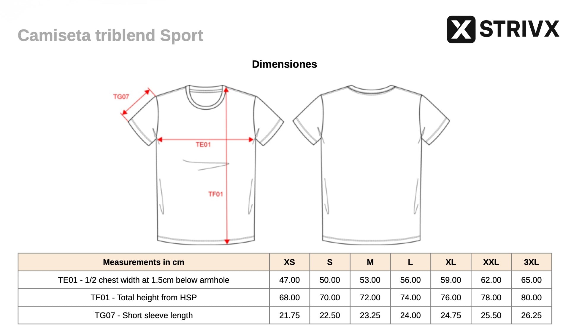 Camiseta Triblend Performance